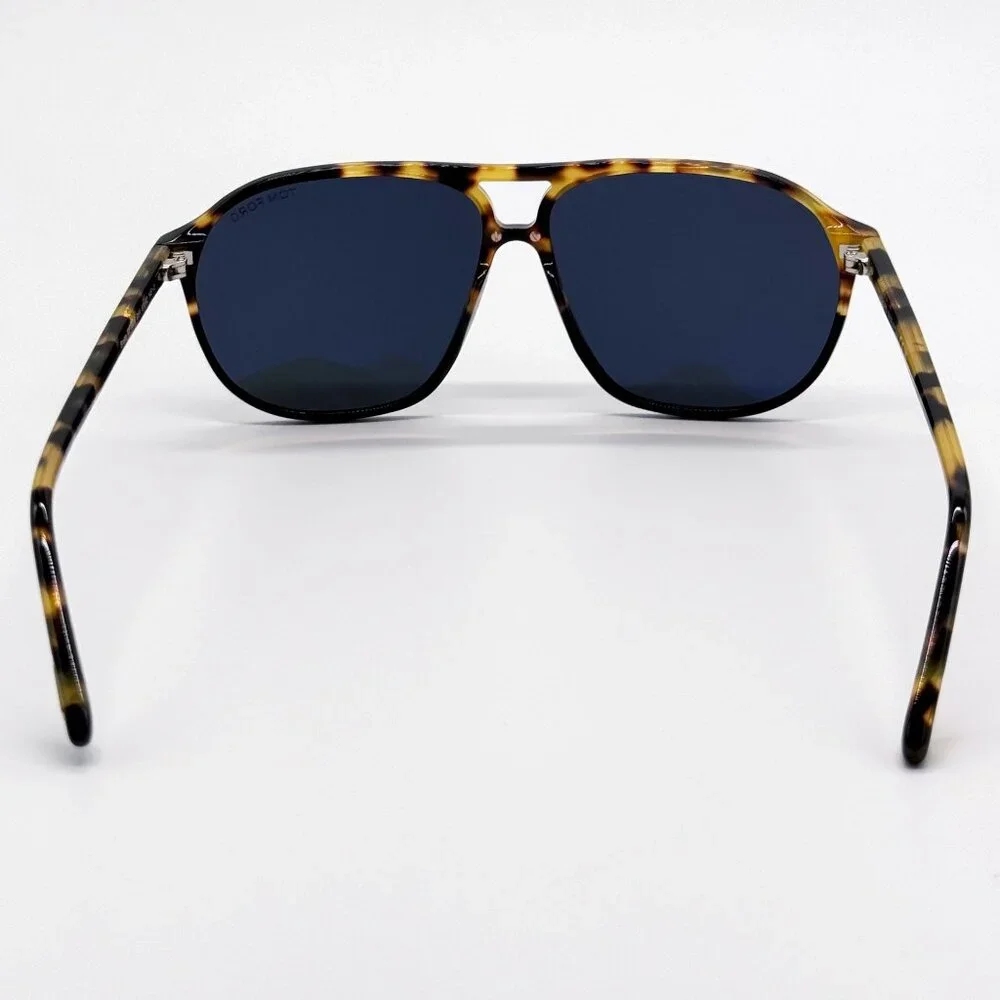 NEW TOM FORD SUNGLASSES BRUCE TF1026 05A HAVANA BLACK MEN EYEWEAR FT1026/S 05A